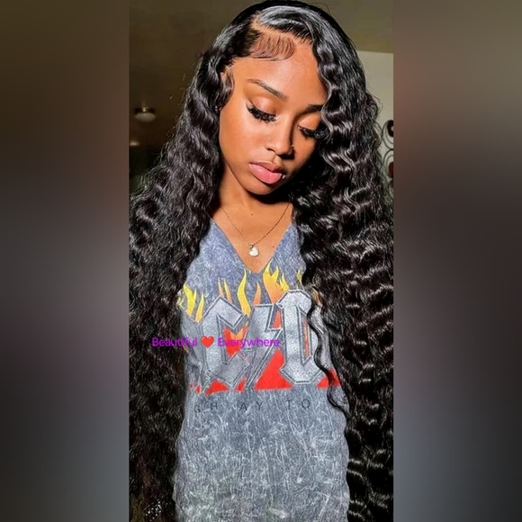 Human Hair Lace With - Picture 1 of 8